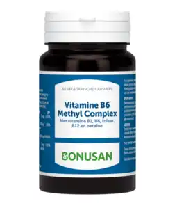 De Online Drogist Bonusan vitamine b6 methyl complex capsules 60cp aanbieding