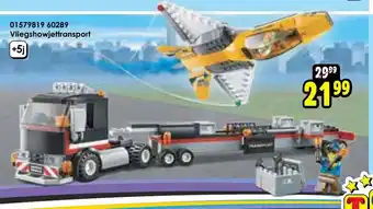 ToyChamp LEGO CITY Vliegshowjettransport 60289 aanbieding