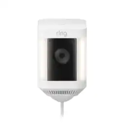 MediaMarkt Ring spotlight cam plus plug-in wit aanbieding