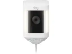 MediaMarkt Ring spotlight cam plus plug-in wit aanbieding