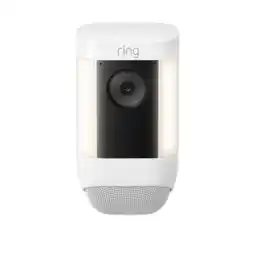 MediaMarkt Ring spotlight cam pro battery wit aanbieding