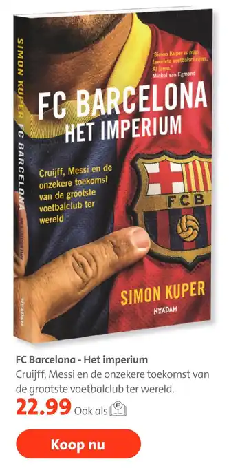 Bruna FC Barcelona - Het imperium aanbieding