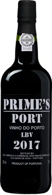 De Wijnbeurs Prime&aposs late bottled vintage port aanbieding