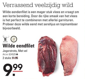 Sligro Wilde eendfilet aanbieding