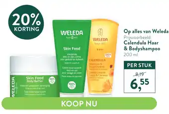 Holland & Barrett Op alles van Weleda aanbieding