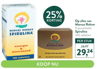 Holland & Barrett Op alles van Marcus Rohrer aanbieding