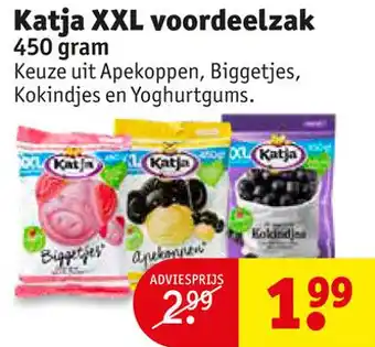 Kruidvat Katja XXL voordeelzak aanbieding