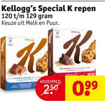 Kruidvat Kellogg's Special K repen aanbieding