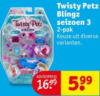 Kruidvat Twisty Petz Blingz seizoen 3 aanbieding