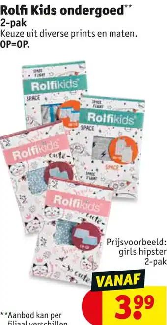 Kruidvat | Rolfi Kids ondergoed* aanbieding