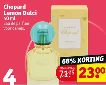 Kruidvat Chopard Lemon Dulci aanbieding