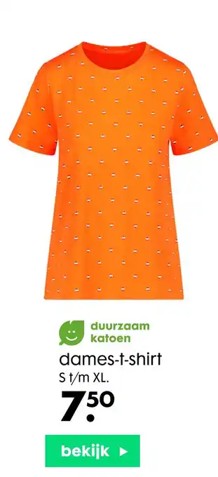 HEMA dames-t-shirt aanbieding