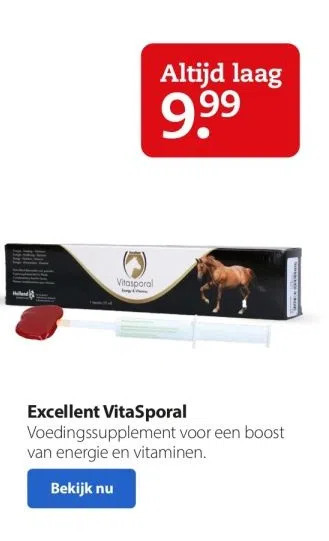 Boerenbond Excellent vitasporal voedingssupplement voor een boost van energie en vitaminen. aanbieding