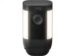 MediaMarkt Ring spotlight cam pro wired zwart aanbieding