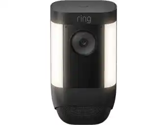 MediaMarkt Ring spotlight cam pro wired zwart aanbieding