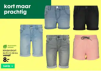 HEMA Kindershort aanbieding