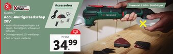 Lidl Accu multigereedschap 20V aanbieding