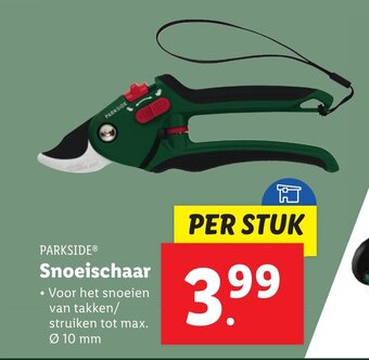 Lidl Snoeischaar aanbieding