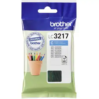 Conrad Brother inkt lc-3217c origineel cyaan lc3217c aanbieding