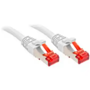 Conrad Lindy 47795 rj45 netwerkkabel, patchkabel cat 6 s/ftp 3.00 m wit 1 stuk(s) aanbieding