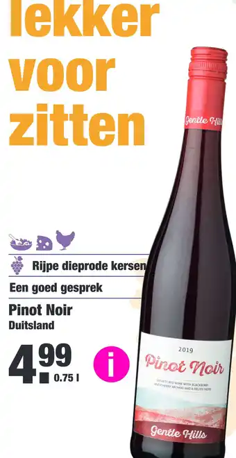 ALDI Pinot noir duitsland 0,75liter aanbieding