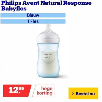 Bol.com Philips Avent Natural Response Babyfles aanbieding