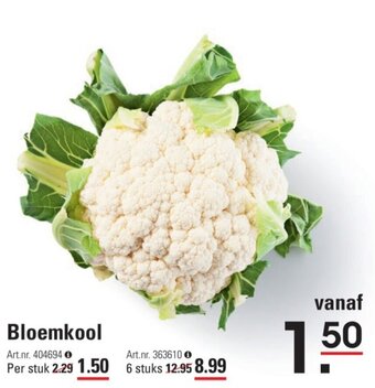 Sligro Bloemkool aanbieding