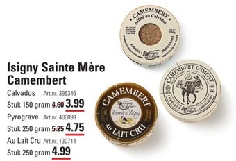 Sligro Isigny Sainte Mère Camembert aanbieding