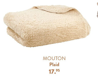 Casa MOUTON Plaid aanbieding