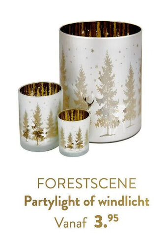 Casa FORESTSCENE Partylight of windlicht aanbieding