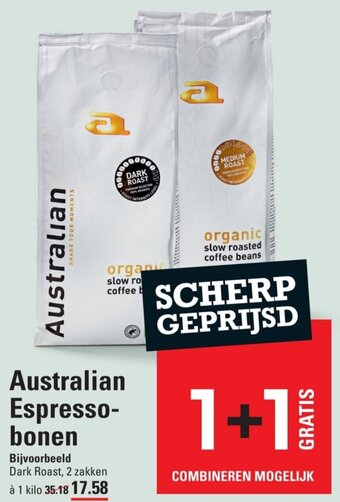 Sligro Australian Espresso-bonen aanbieding