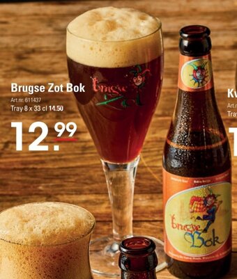 Sligro Brugse Zot Bok aanbieding