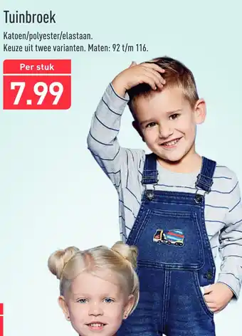 ALDI Tuinbroek aanbieding