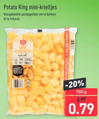 ALDI Potato king mini-krieltjes 700g aanbieding