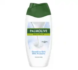 Voordeeldrogisterij Palmolive shower cream sensitive skin + milk proteins - 250 ml aanbieding