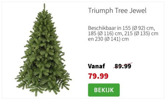 Intratuin Triumph tree jewel aanbieding