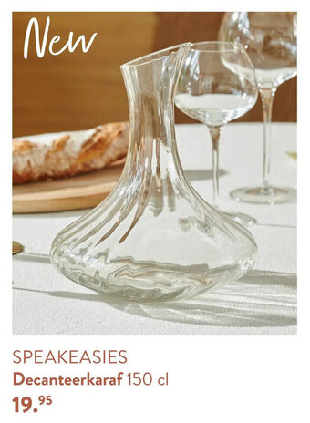 Casa SPEAKEASIES Decanteerkaraf 150 cl aanbieding