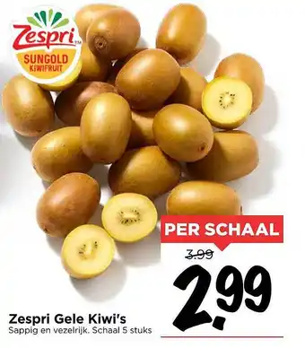 Vomar Voordeelmarkt Zespri Gele Kiwi's aanbieding