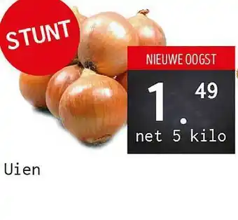 Naanhof Uien 5kilo aanbieding