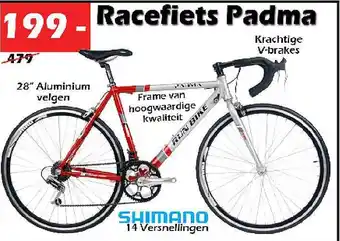 iTEK Racefiets Padma aanbieding