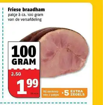 Poiesz Friese Braadham aanbieding