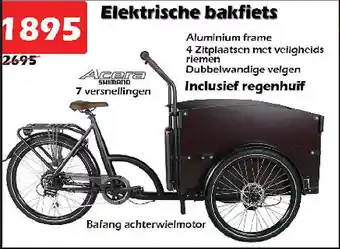 iTEK Elektrische Bakfiets aanbieding