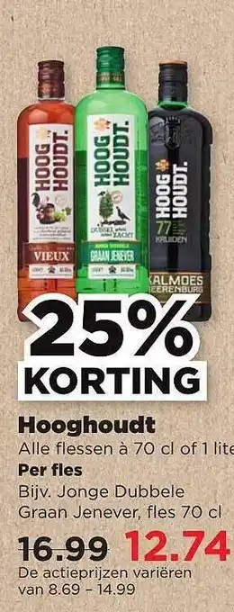 PLUS Hooghoudt 25% Korting aanbieding