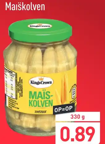 ALDI Maiškolven 330g aanbieding