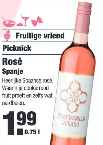 ALDI Rosé 0,75liter aanbieding