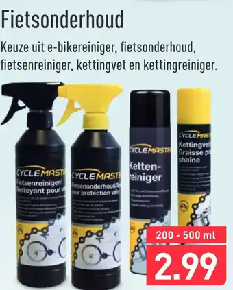 ALDI Fietsonderhoud 500ml aanbieding