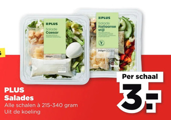 PLUS Plus salades aanbieding