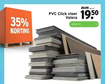 GAMMA PVC Click Vloer Volera 35% Korting aanbieding