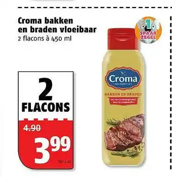 Poiesz Croma Bakken En Braden Vloeibaar aanbieding