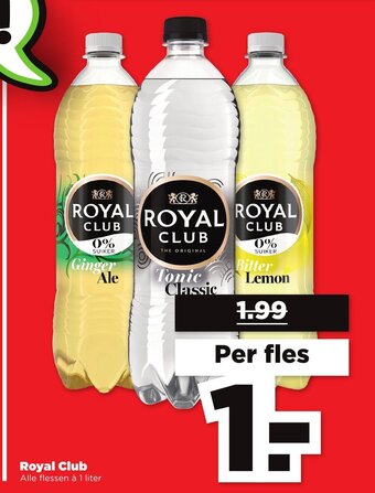 PLUS Royal Club 1 liter aanbieding